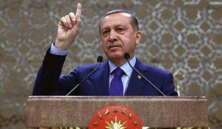 الرئیس الترکي رجب طیب اردوغان یلغي زیارة الي الھند بسبب انتھاکات الحقوق الانسانیة في کشمیر المحتلة