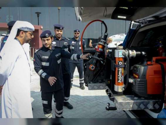 شرطة أبوظبي تشارك في معرض "إدارة المخاطر واستمرارية الأعمال"