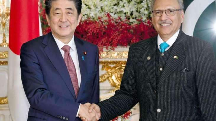 President Alvi meets Japanese PM in Tokyo