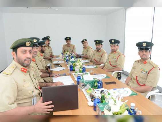 اجتماع مجلس القيادات العليا في شرطة دبي