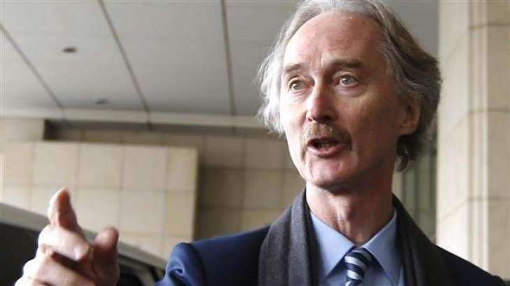 UN Special Envoy Pedersen to Meet With Small Group on Syria October 25 in Geneva - Office
