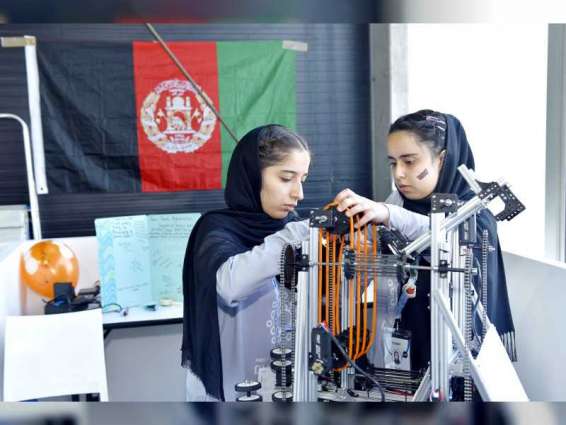 Afghan all-girls team challenge status quo to compete in robotics contest