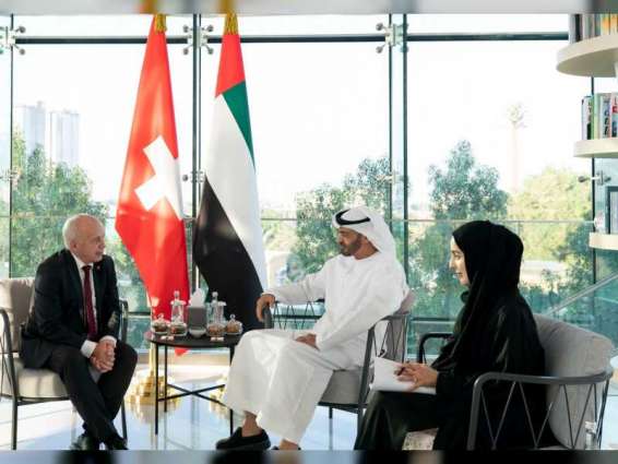 Mohamed bin Zayed, Swiss President advancing bilateral relations