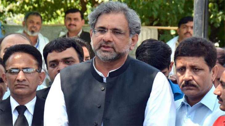 Former PM Abbasi requests NAB court for live coverage of his case