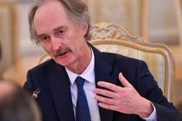 UN Envoy Says Sitting Order for Syrian Constitutional Committee's Launch Being Discussed