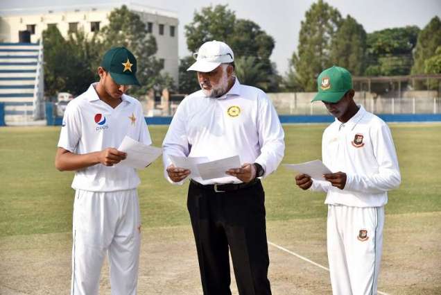 Pakistan skittle out Bangladesh U16 for 108 on day one