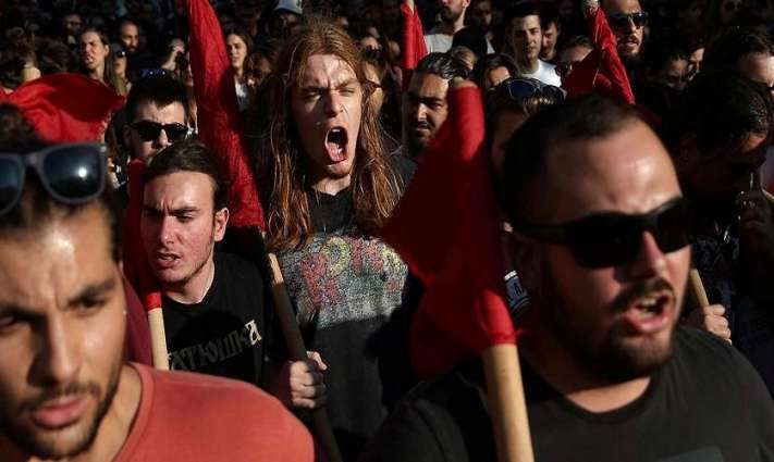 Police Clash With Demonstrators in Athens Protesting Repeal of University Sanctuary Law