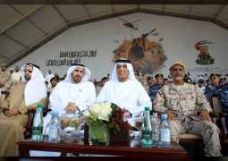 Saud bin Saqr attends Military Show ‘Union Fortress 6’
