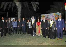 سلطان الجابر يحضر حفل السفارة الألمانية بمناسبة يومها الوطني