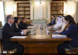 Saif bin Zayed meets with Italian Interior Minister in Rome
