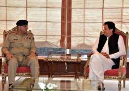 PM Khan appreciates Pakistan army for national security