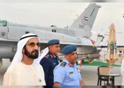 محمد بن راشد يتفقد سير العمل لاستقبال معرض دبي الدولي للطيران 2019 غدا