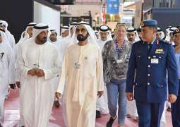Mohammed bin Rashid inspects preparations for Dubai Airshow 2019