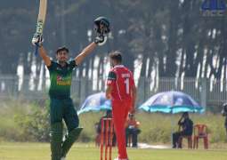 Haider’s century guides Pakistan to thumping win over Oman