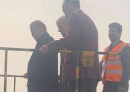 Nawaz Sharif departs for London in air-ambulance from Lahore