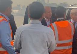 Nawaz Sharif leaves for London from Lahore in air ambulance