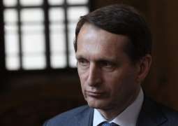 Russia's Naryshkin Commends Counterterrorism Cooperation With Turkish Intelligence