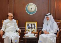 AJK President, OIC Secretary-General exchange views on the current
