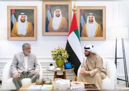 Hamdan bin Zayed receives Pakistani official