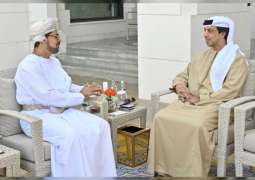 Mansour bin Zayed receives Omani Ambassador