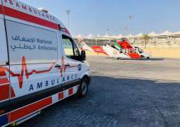 National Ambulance in readiness for Abu Dhabi F1 Grand Prix