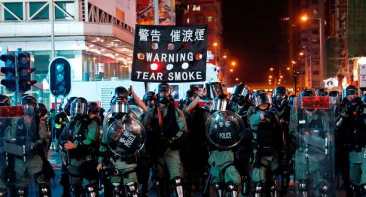 Hong Kong Police Deploy Tear Gas, Water Cannons to Disperse Protesters - Reports