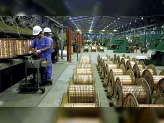 Manufacturing contributes 12.1 percent to Abu Dhabi's non-oil GDP