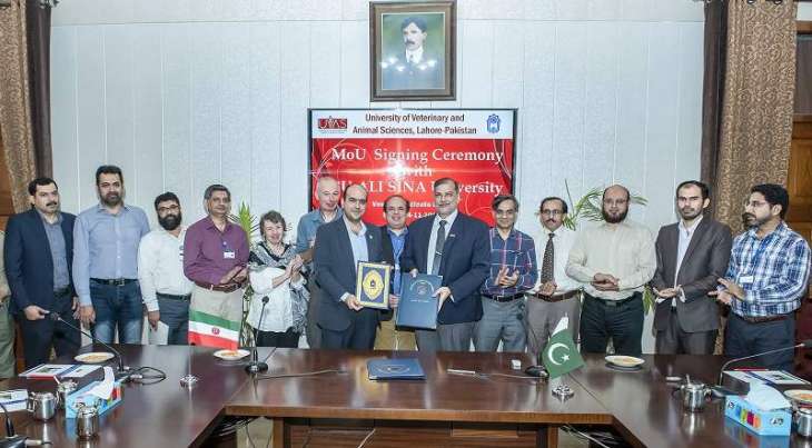 UVAS signs MoU with Bu-Ali Sina University Iran to enhance academic cooperation in scientific educational exchanges
