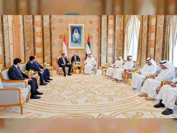Mansour bin Zayed receives First Deputy Prime Minister of Tajikistan