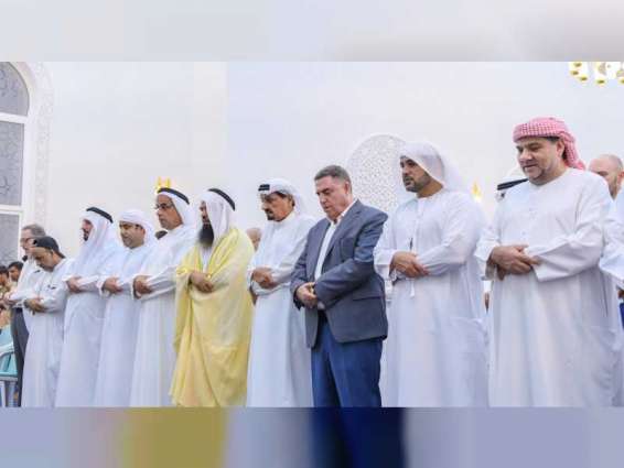 Ajman Ruler opens mosque in Al Nuaimia