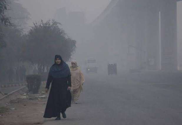 Schools shut down after smog hits Lahore today