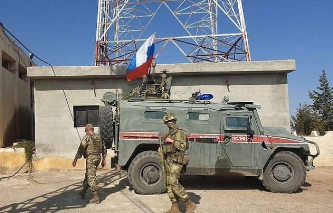 Russian Military Police Help Repair Water Station in Syria's Hasakah Province