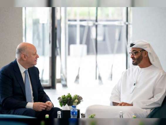Mohamed bin Zayed receives Total CEO, and Chairman of New York Stock Exchange
