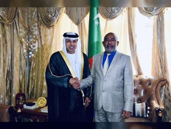 Comorian President receives UAE Ambassador