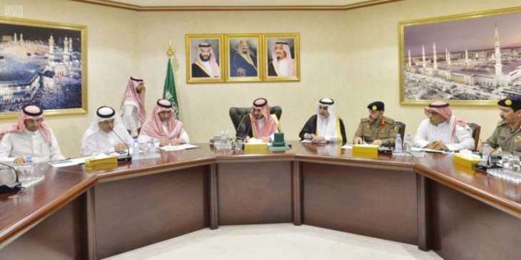 نائب أمير منطقة مكة المكرمة يرأس اجتماعا لمناقشة اخر أعمال التوسعة السعودية الثالثة