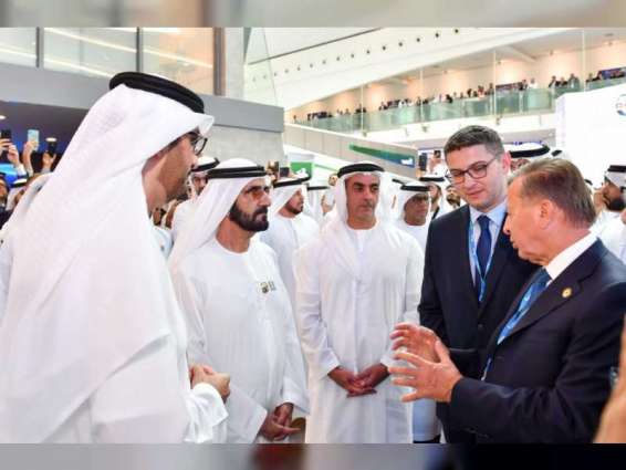 Mohammed bin Rashid visits ADIPEC 2019
