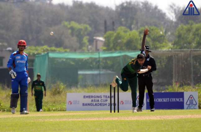 Pakistan beat Afghanistan by eight wickets in ACC Emerging Teams Asia Cup 2019