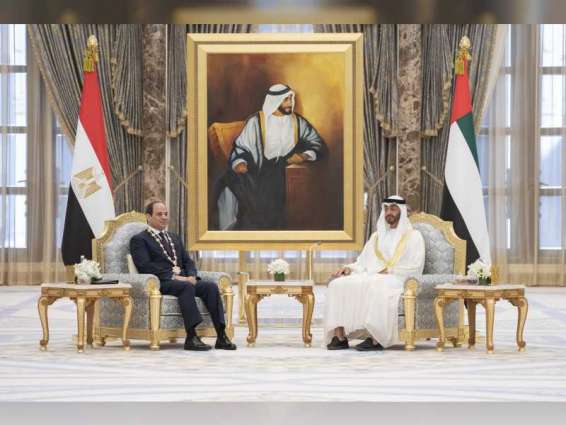 Mohamed bin Zayed bestows 'Order of Zayed' on Egyptian President