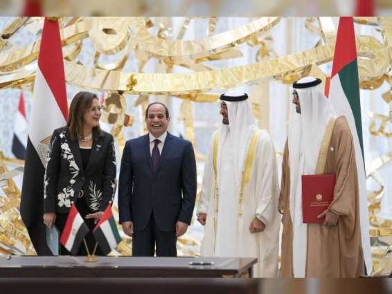 Mohamed bin Zayed, Abdel El Sisi attend launch of joint strategic investment platform