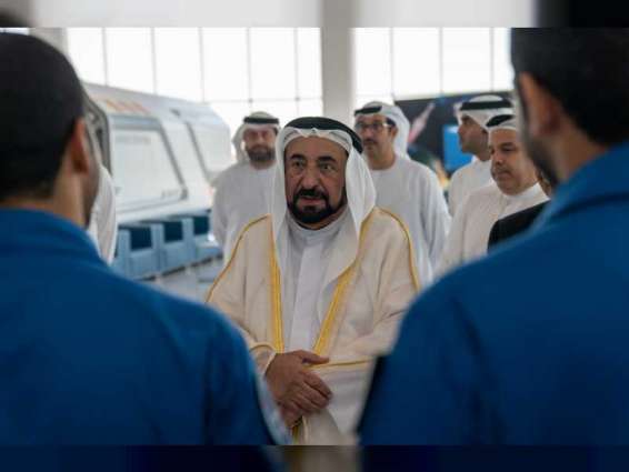 Sharjah Ruler receives astronauts Hazza Al Mansouri and Sultan Al Neyadi