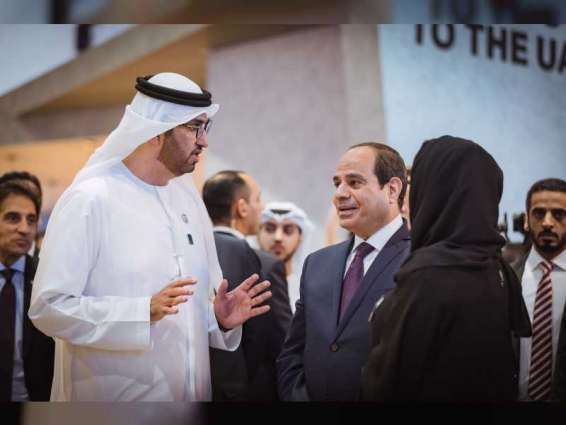 Egyptian President visits ADNOC’s stand at ADIPEC