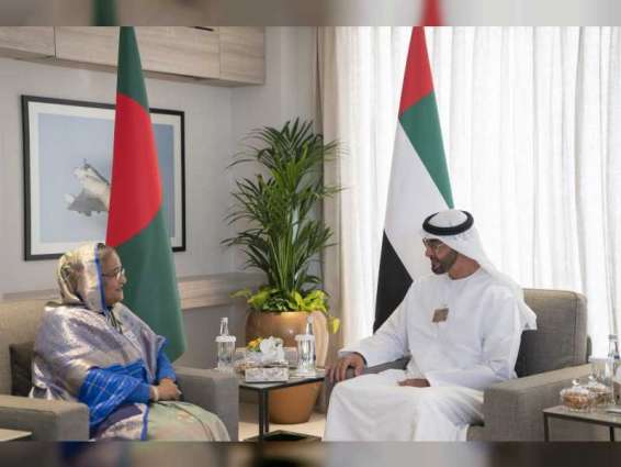 Mohamed bin Zayed, Bangladesh PM explore prospects for joint cooperation