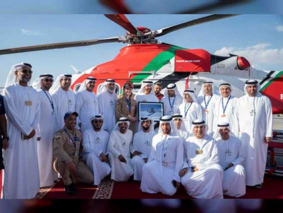 Mohamed bin Zayed visits Dubai Airshow 2019
