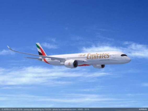Emirates Airline orders 50 A350 XWBs at Dubai Airshow 2019