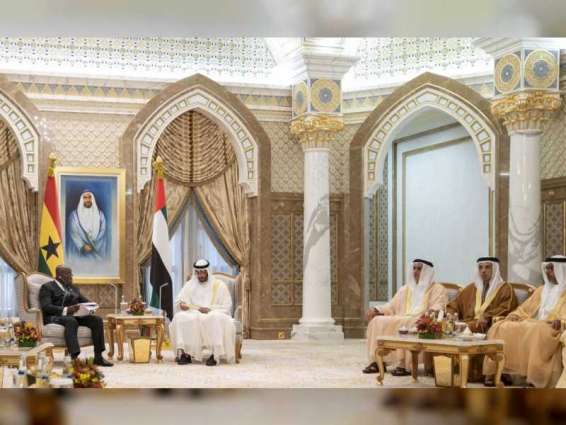 Mohamed bin Zayed holds talks with Ghanaian President