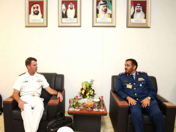 الوكيل المساعد للسياسات يستقبل وفد القوات البحرية الأمريكية في معرض دبي للطيران