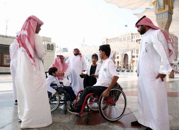 وكالة شؤون المسجد النبوي تنظم زيارة لوفد من جمعية الأشخاص ذوي الإعاقة بالأحساء
