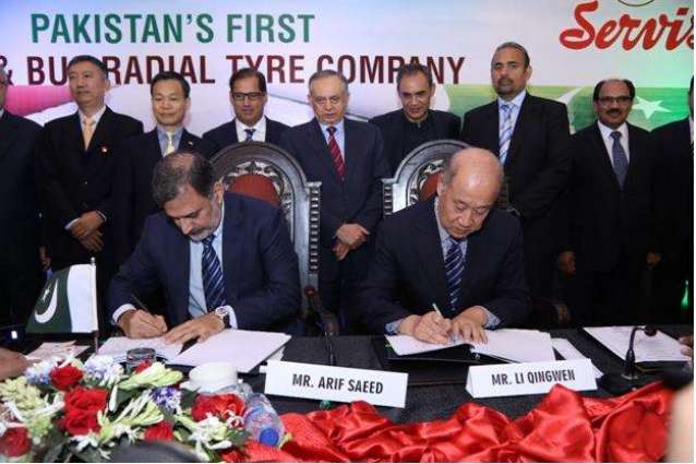 Pakistan And China’s Major Tyre Companies Join Hands