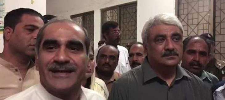 NAB produces Khawaja brothers before accountability court