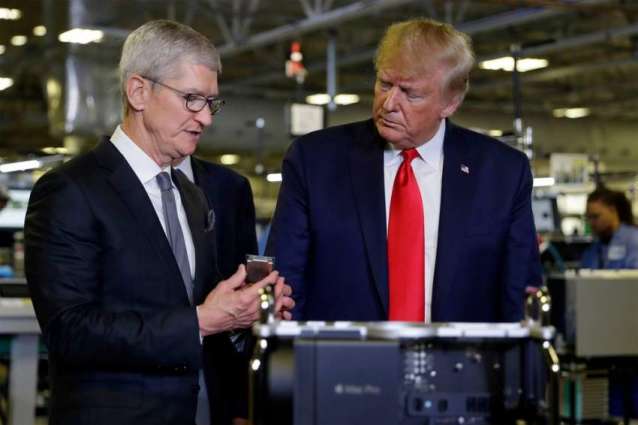 Trump Says US 'Looking Into' Exemptions for Apple on China Tariffs